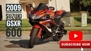 2009 Suzuki GSXR 600 Review | Walk-around | Supersport | Riding