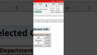 How to Lock/Unlock Selected Cells in Excel
