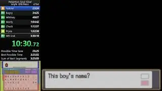Day 491 - Pokemon Soul Silver Glitchless Speedruns | FAQ: 
