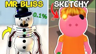 The RAREST SKINS in PIGGY! - Roblox
