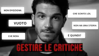 Come GESTIRE LE CRITICHE (e se accettarle)?