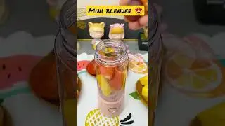 mini portable juicer❤️ Unique Product😍 #shorts #tools #product #gadgets #unique #weird
