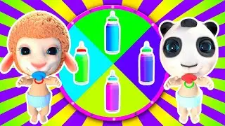 Garrafas coloridas para crianças | Desenho Animado | Dolly e Amigos 3D - Brasil