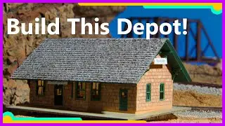 Scratch Building a Depot Plus a Time Saving Tip!