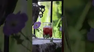 Охлажденный эспрессо с гранатом  #shorts