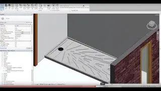 Video tutorial for Cosentino shower tray (Revit & ARCHICAD)