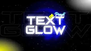 GLOW TEXT  Preset | Alight Motion Glow Text Preset | Alight Motion Glow Text effect | #alightmotion
