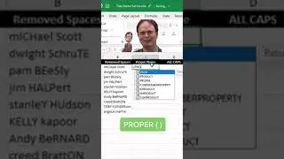 Clean up your #Excel text  #excelpro #learnexcel #spreadsheet #exceltips #microsoft #MicrosoftExcel