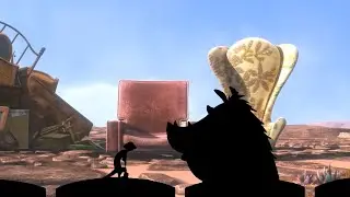 Timon and Pumbaa Interrupt 7 Up