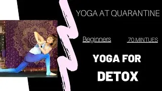 70 Minutes Yoga for Detox  | Live Zoom Yoga Class at Quarantine | Young Yoga with Sylvia