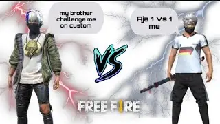 My little brother challenge me on custom room.