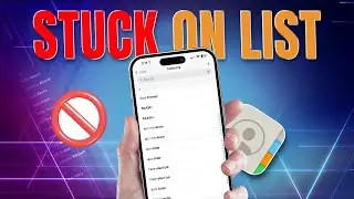 How to Fix iPhone Contacts Stuck on Lists After iOS 18 Update | Solve iOS Contacts Glitch