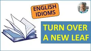 The Meaning of TURN OVER A NEW LEAF (2 Illustrated Examples)