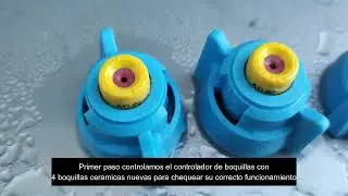 Prueba de limpieza boquillas con Cleaner Advance
