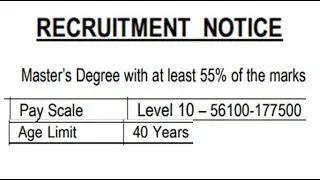 With Any PG Get Rs 1,77,500 pm Permanent Recruitment Notification in Govt. College | Any UG