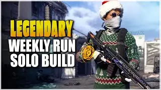 Solo LEGENDARY weekly run - The Division 2 | Livestream