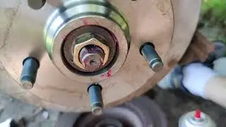 88 Jeep MJ 2WD Front Wheel Bearing/Brake Replacement