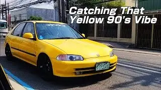 Honda Civic EG9 SIR-I Walk-Around Video | The Yellow 90's Vibe Goodness!