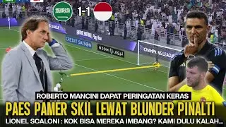 MANCINI OTW DI PECAT‼️ PAES TES SKIL LEWAT BLUNDER PENALTI, SCALONI : TIM MEREKA SUDAH BERUBAH...