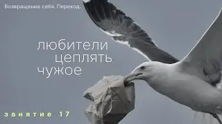 Занятие 17. Любители цеплять чужое. Возвращение себя. Переход.