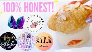 100% HONEST Slime Review Famous + Underrated Instagram Shop! Non-Famous US Slime Package