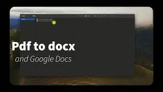 Easily Convert PDF to Google Docs & Microsoft Word DOCX files in 3 Easy Steps