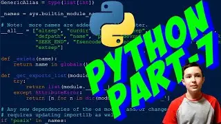 Python-7: 1) методы строк - 2, 2) импорт модулей, 3) генераторы списков, множеств, 4) классы