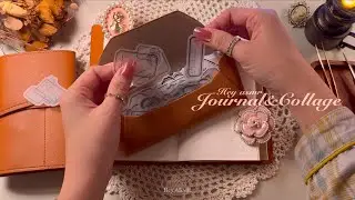 [ASMR] We were not meant to be romantic | #asmr #journal #scrapbook #collage