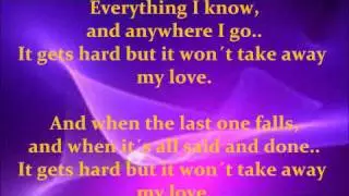 3 Doors Down - Here without you (with lyrics)