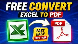 How to Convert Excel to PDF (Free)