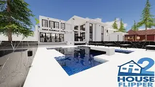 Building a Modern Luxury Mansion | Sandbox Mode | House Flipper 2 | Speed Build