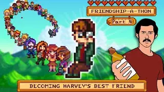 Stardew Valley Friendship-A-Thon! Part 4: Making Harvey my BEST friend