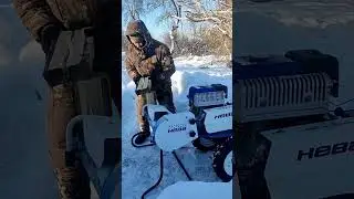Дровокол и #мотоблок МБ23 #зима  #дача #участок #сад #огород