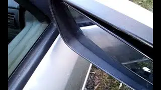 How to disassemble the side mirror properly and not break it