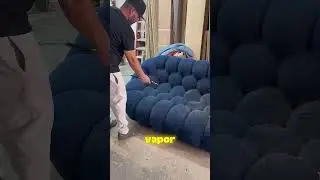 She found a sofa worth 50,000 reais on the street 🤯