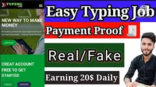 Easy Typing Job payment Proof || Easy Typing Job Real/Fack || Easy Typing Job withdraw money.?