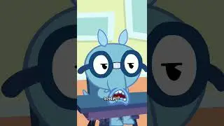 Happy Tree Friends - Ботаник Сниффлс 🤓👆 | Озвучка #htf #shorts #voiceover