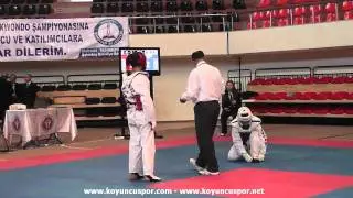 53kg Zeliha Durmus - Elif Coskun (2011 Ümitler Türkiye Taekwondo Şampiyonası)