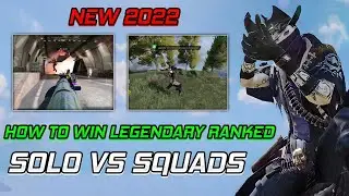 HOW TO WIN LEGENDARY RANKED SOLO VS SQUADS IN BATTLE ROYALE | TIPS AND TRICKS | CALL OF DUTY MOBILE