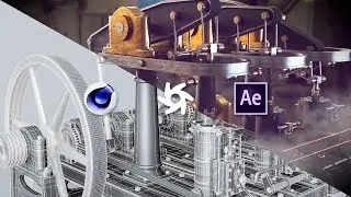 Beam Engine Breakdown (Cinema 4D Octane Animation)