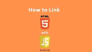 How to link a HTML file with a JS File || Linking JavaScript