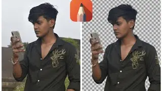 How to photo cutting background hd quality in autodesk sketchbook😯