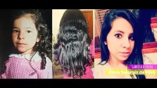 Fotos do Alisamento Natural do Cabelo com os Óleos Naturais: Gabriela Oliveira