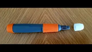 3D printing Precision screwdriver nut M8 x 1.25
