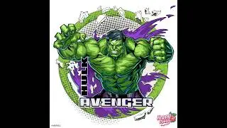 Happy Color: Hulk - The Avengers