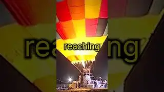 Breaking Records: How high can you soar in a hot air balloon? #shorts