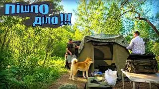 ⚠️ We stopped by the Rich Villages‼️Fishing for Big Fish on the Dnieper‼️