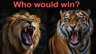 Lion vs Tiger - Who would win?