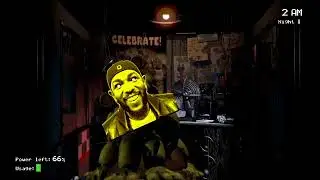 Golden Kendrick Lamar jumpscare in FNAF