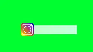 Logo ig green screen